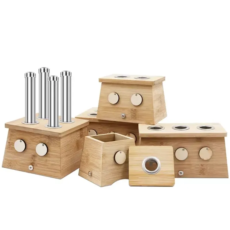 Health Wellness And Spa - Kotak Moxibustion Perangkat Terapi Bambu Tanpa