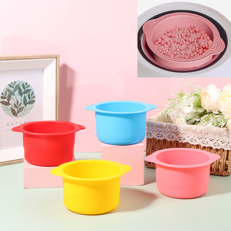 Bite Away Heat Stick - Mangkuk silikon penghilang rambut, penghangat lilin