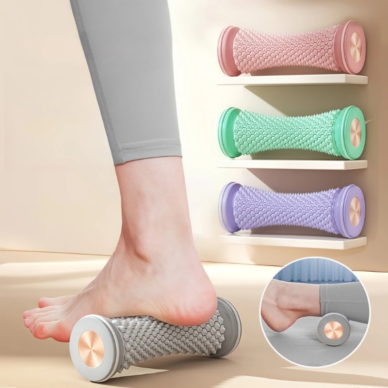 Health Wellness Yoga - Alat Pijat Kaki Manual Plastik, Roller