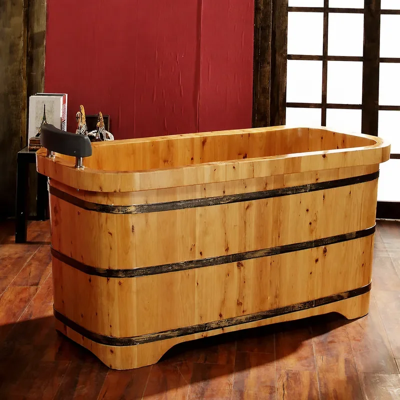 Health Wellness And Spa - Bak Mandi Kayu Cedar Sichuan untuk