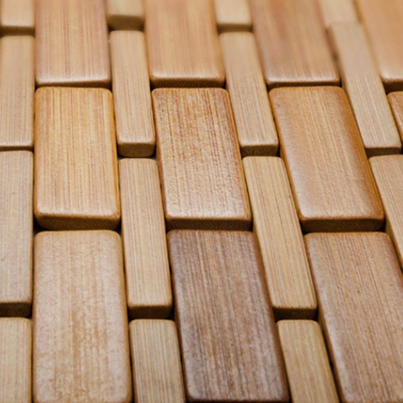 Bamboo Bath Mat - Keset Kamar Mandi Kayu Jati Lantai