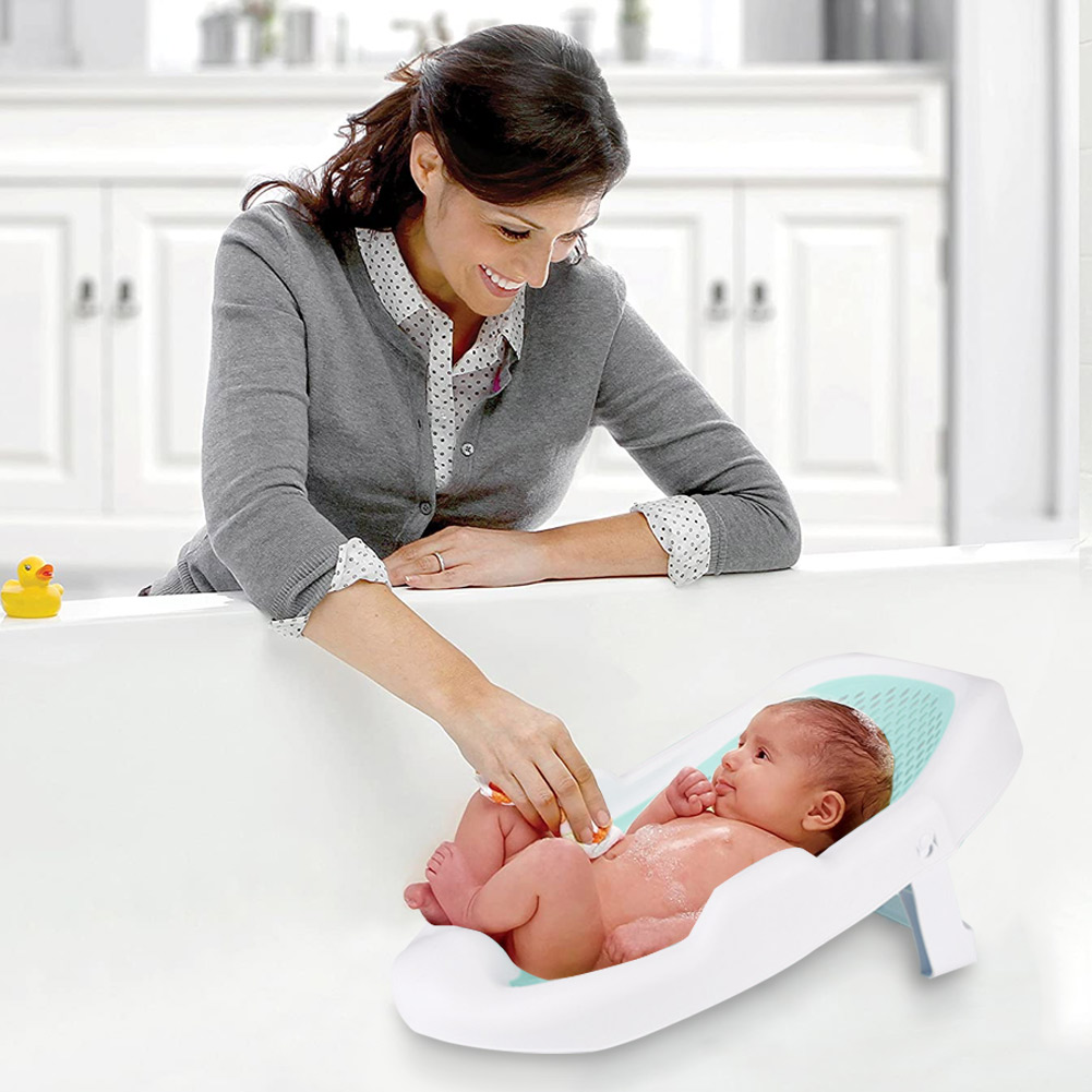 Tempat duduk jaring mandi anak - Bamboo Bath Mat ulasan dan harga