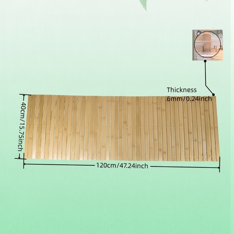 Alas Mandi Bambu Ukuran Besar  - Bamboo Bath Mat ulasan dan harga