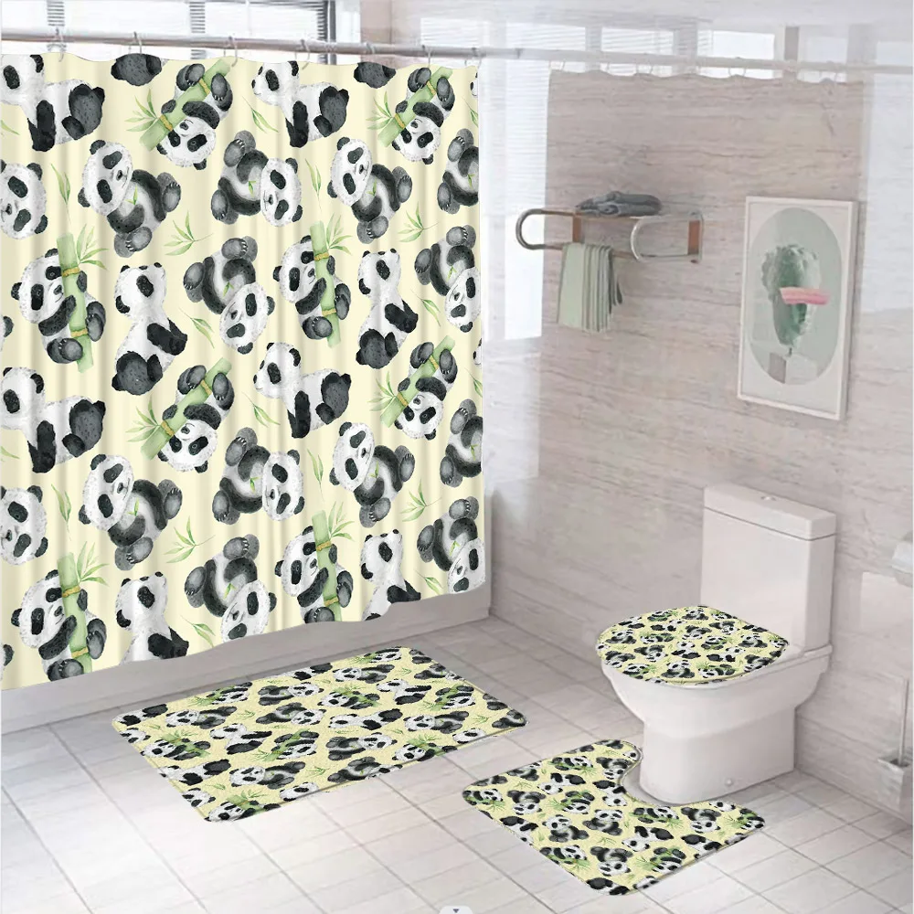 4 buah tirai mandi bambu hijau - Bamboo Bath Mat ulasan dan harga