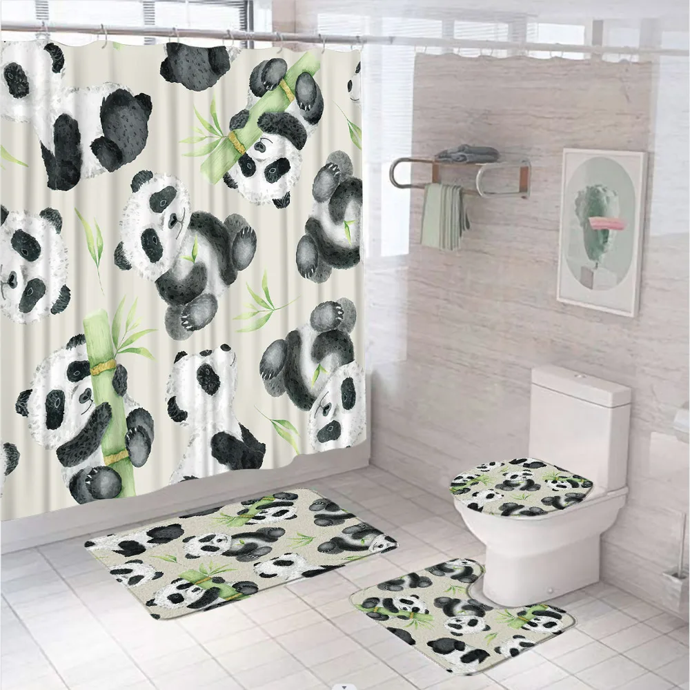 4 buah tirai mandi bambu hijau - Bamboo Bath Mat ulasan dan harga