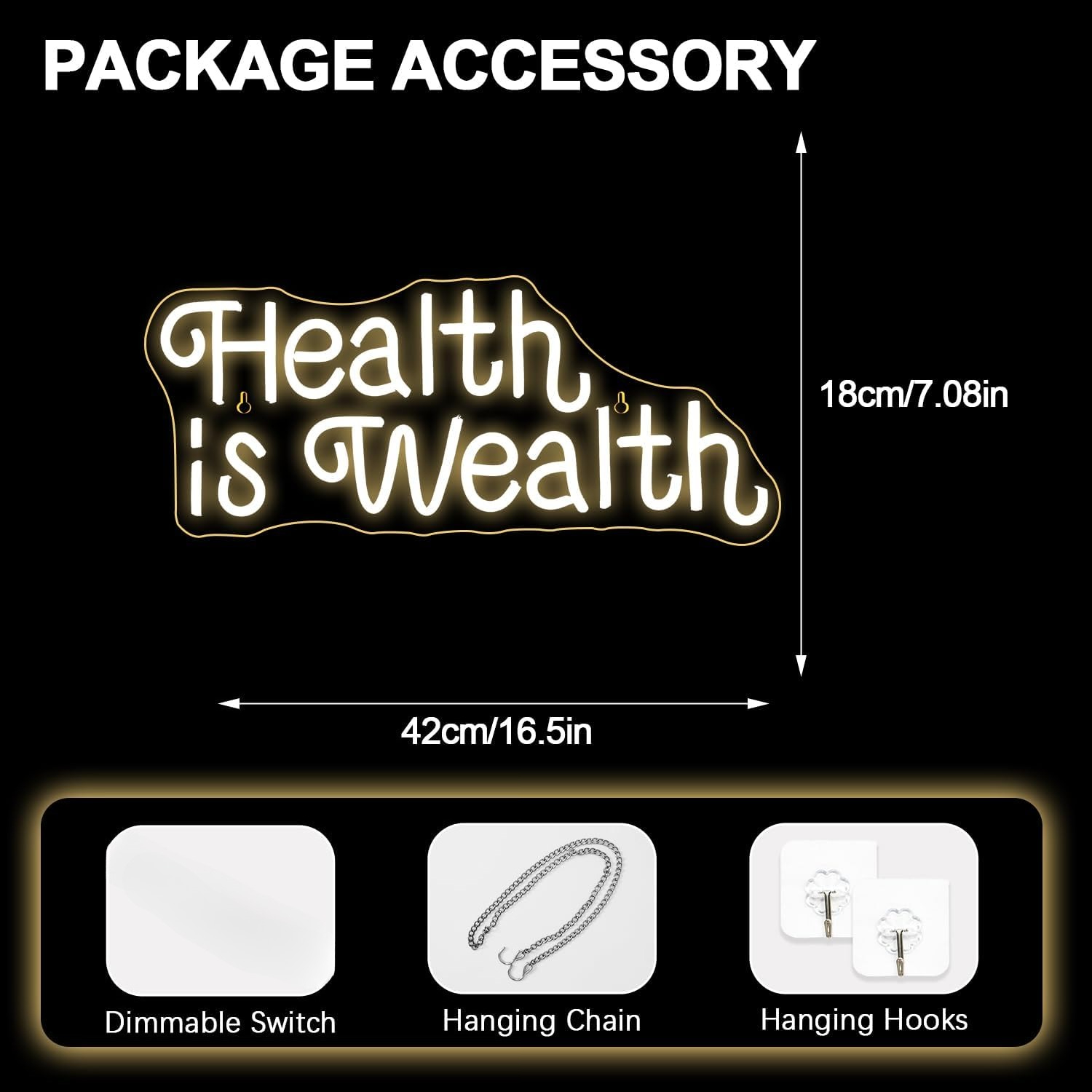 Kesehatan adalah Kekayaan Lamp - Health Wellness Yoga ulasan dan harga