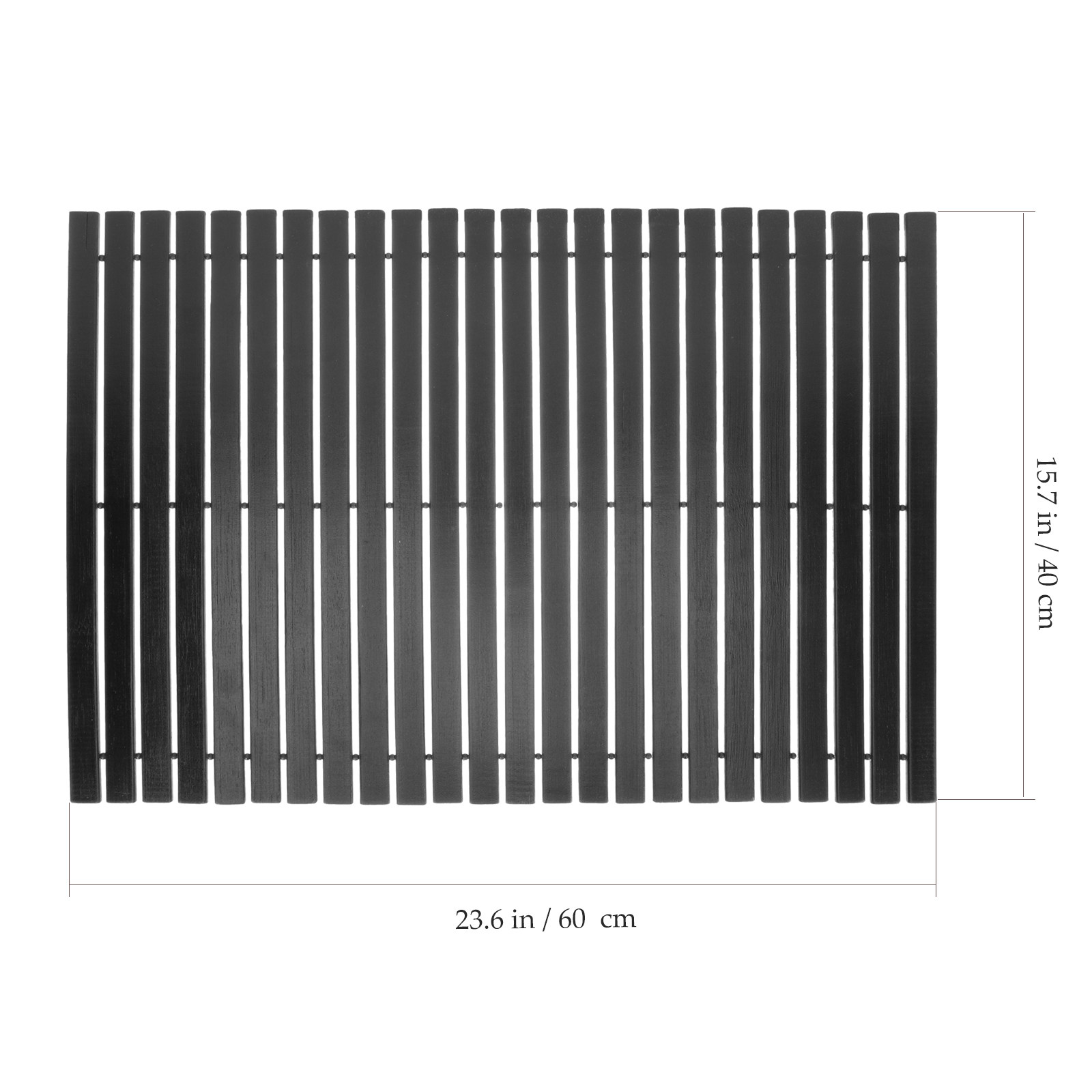 Keset Kamar Mandi Bambu Anti-S - Bamboo Bath Mat ulasan dan harga