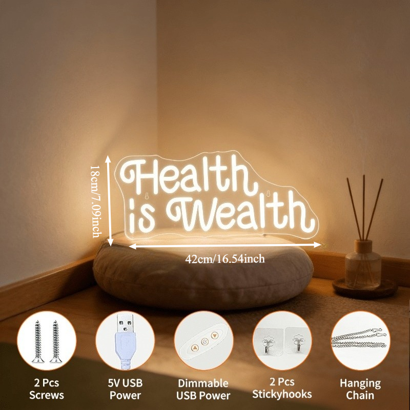 Kesehatan Adalah Kekayaan Lamp - Health Wellness Yoga ulasan dan harga